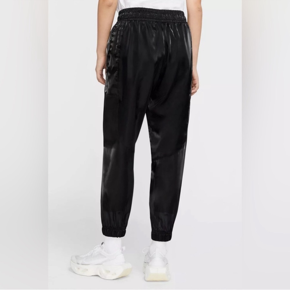 Nike Air Sheen Black Joggers - Picture 7 of 8